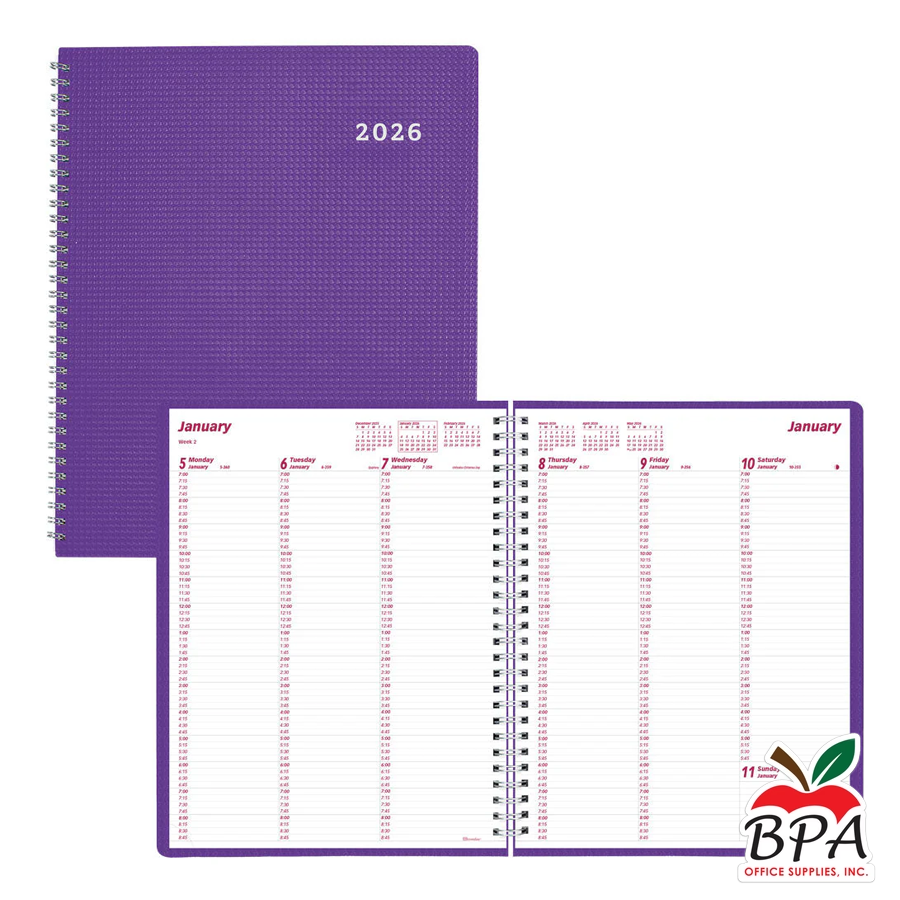 Brownline • Agenda 2026 - Weekly Duraflex (violeta)